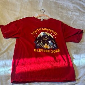 Youth Ministry Red Graphic Tee